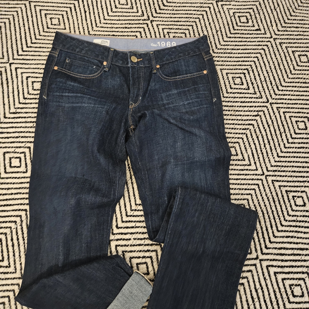 Gap 1969- Women's Dark Blue Jeans- Size 29